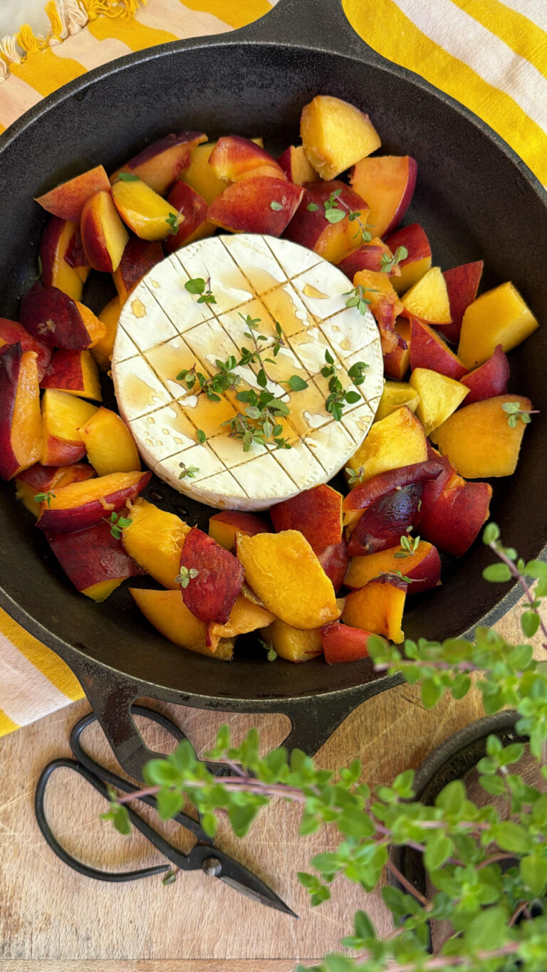 Peach Baked Brie Recipe