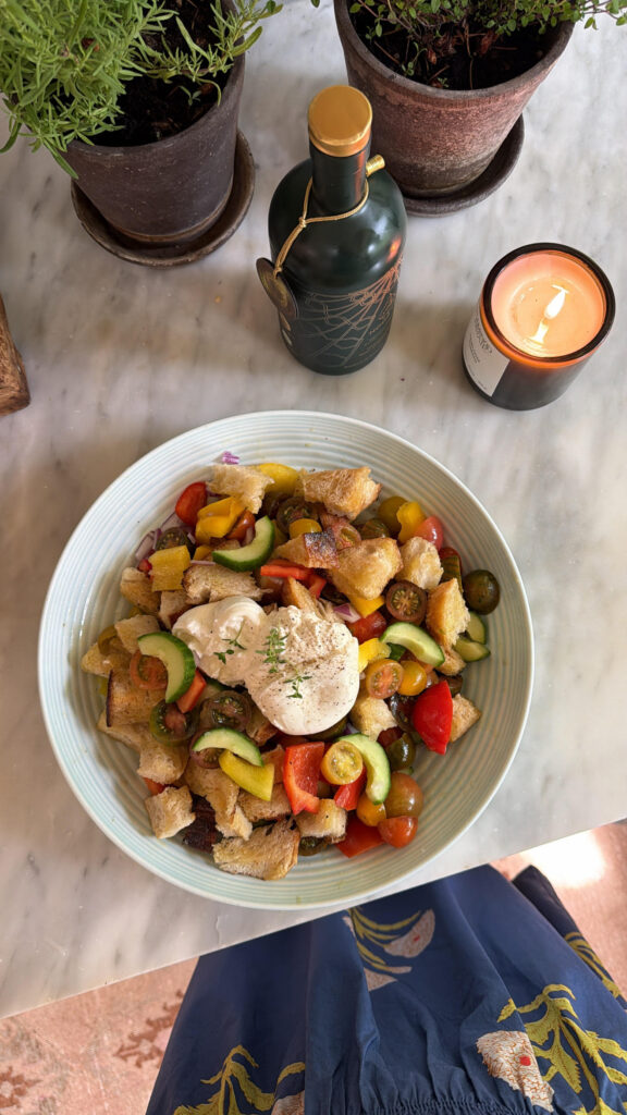 Panzanella Salad Recipe (The best way to use stale bread)