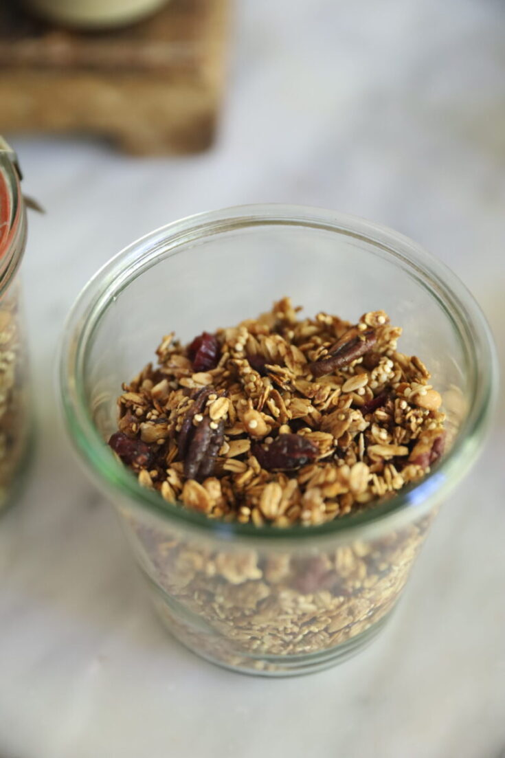 High Protein Maple Granola