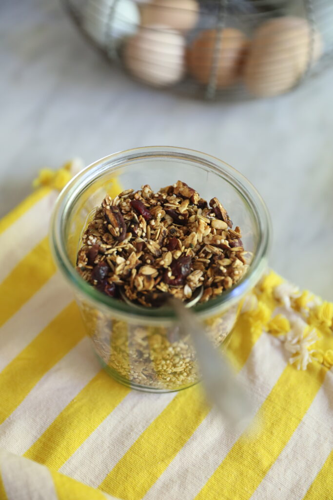 High Protein Maple Granola