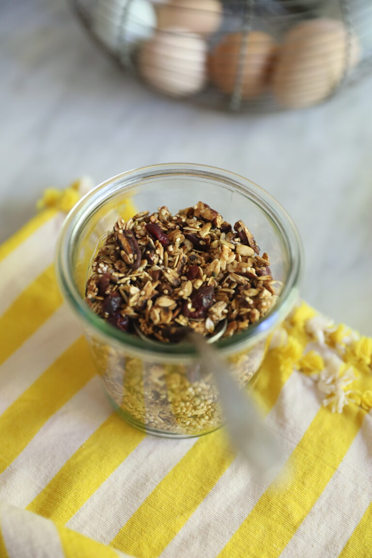 High Protein Maple Granola
