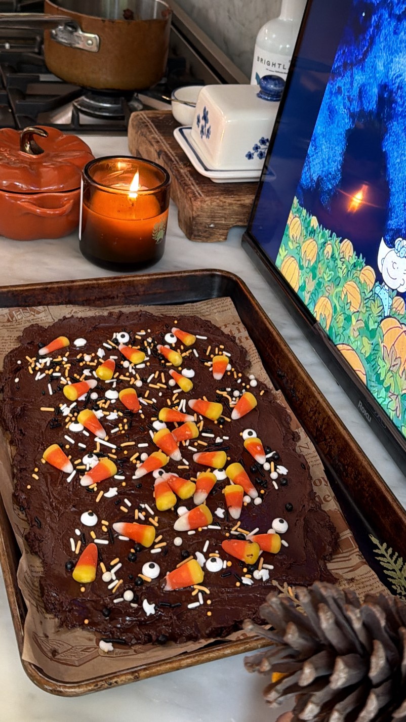 Spooky Chocolate Brittle