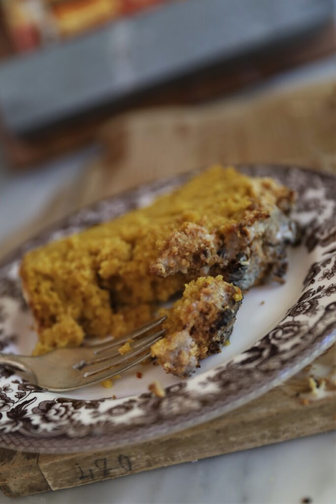 Brown Butter Iced Pumpkin Coffee Cake