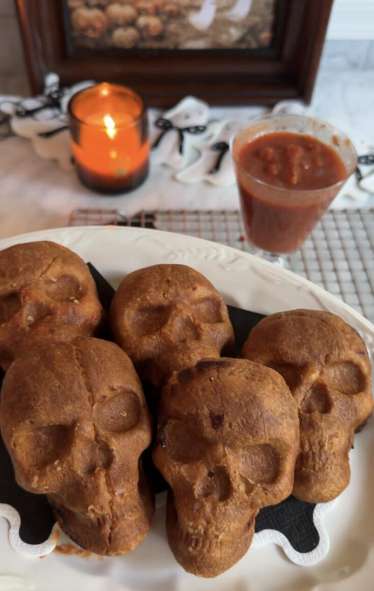 Skull-Shaped Pizza Recipe
