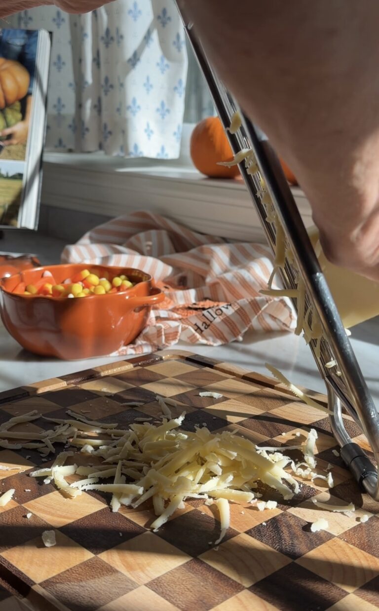 Baked Pumpkin Fondue with Gruyère Cheese